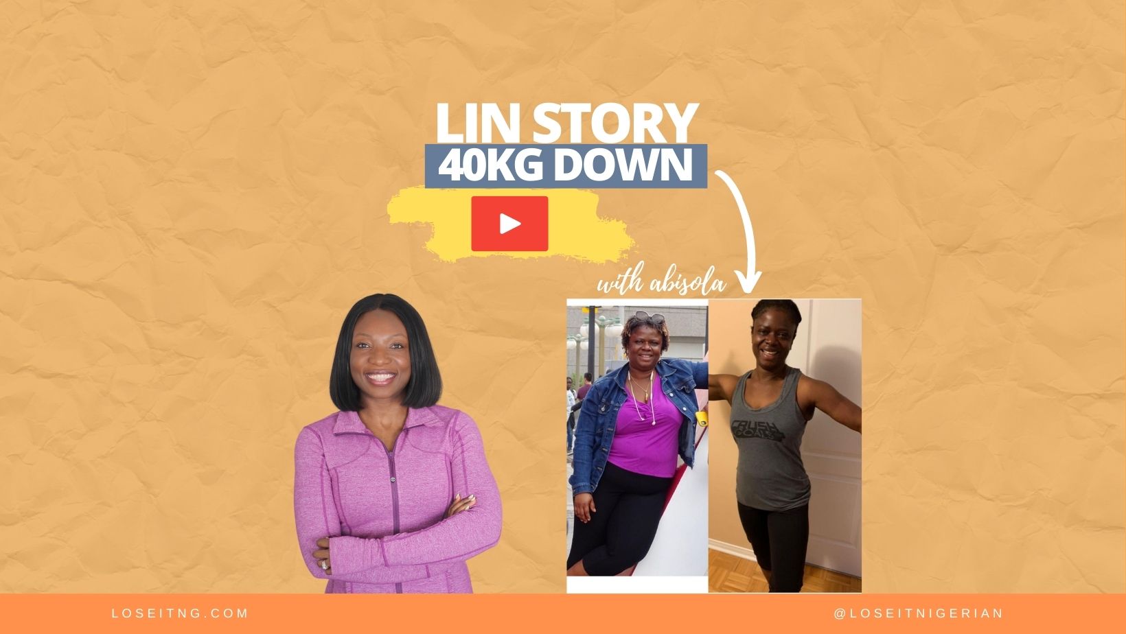 Losing 40kg on a Nigerian Diet